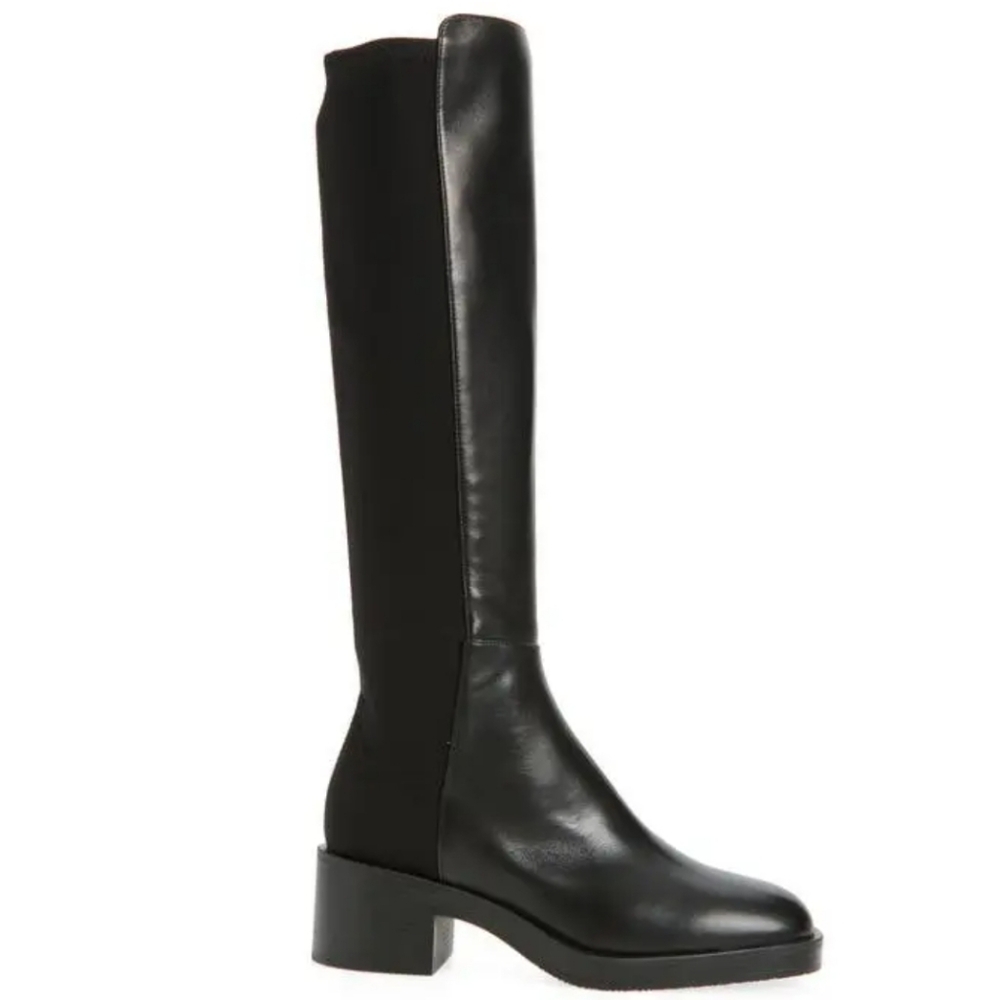 Stuart Weitzman Effortless Stretch Back Knee High Boots